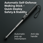 Automatic Walking Cane with Quick-Release Feature for Improved Support