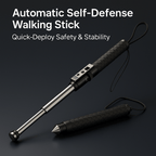 Automatic Walking Cane with Quick-Release Feature for Improved Support