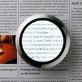 Illuminated Magnifying Glass with Adjustable Brightness for Close Reading