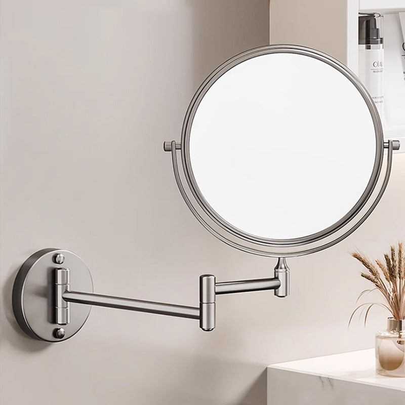 360° Rotating Shower Mirror with Adjustable LED Lighting for Shaving