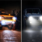 Protective Eyewear with Yellow Lens for Night Driving - Anti-Glare