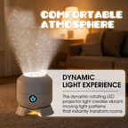 Rotating Ocean Projection Lamp for Nighttime Illumination