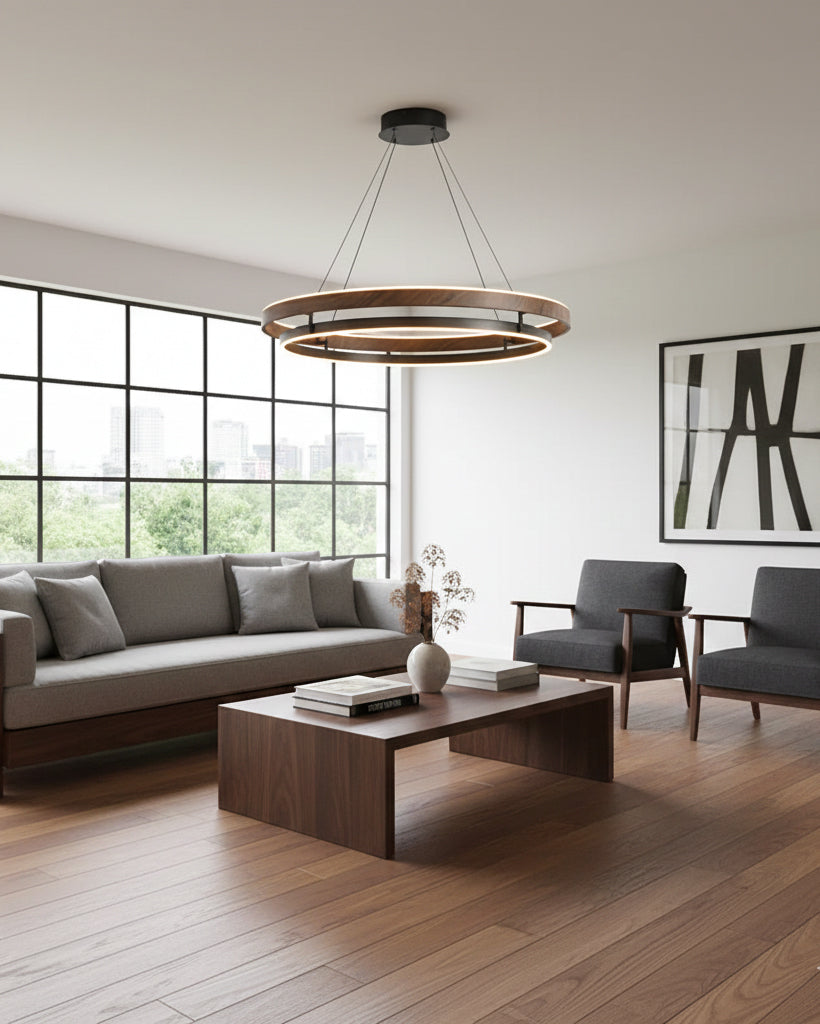 Modern Glass Chandelier | Stylish Elegant Lighting Fixture