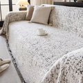 Pet-Friendly Sofa Cover - Reversible Cotton and Microfiber Blend