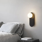 Minimalist Glass Wall Sconce Lamp for Contemporary Interiors
