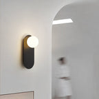 Minimalist Glass Wall Sconce Lamp for Contemporary Interiors