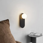 Minimalist Glass Wall Sconce Lamp for Contemporary Interiors