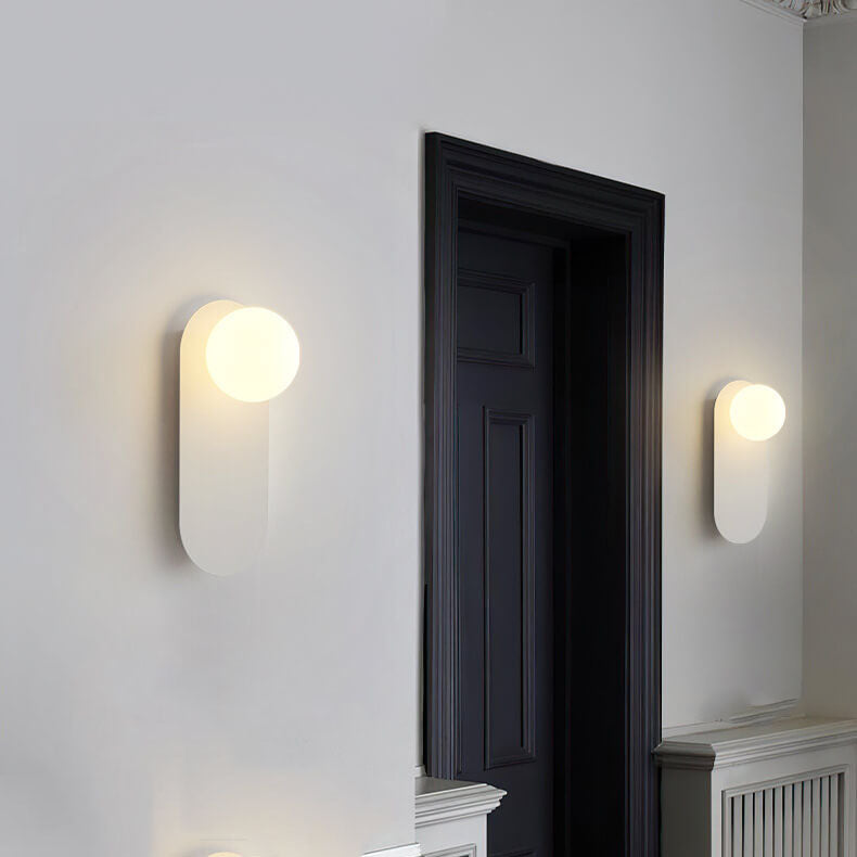 Minimalist Glass Wall Sconce Lamp for Contemporary Interiors