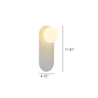 Minimalist Glass Wall Sconce Lamp for Contemporary Interiors