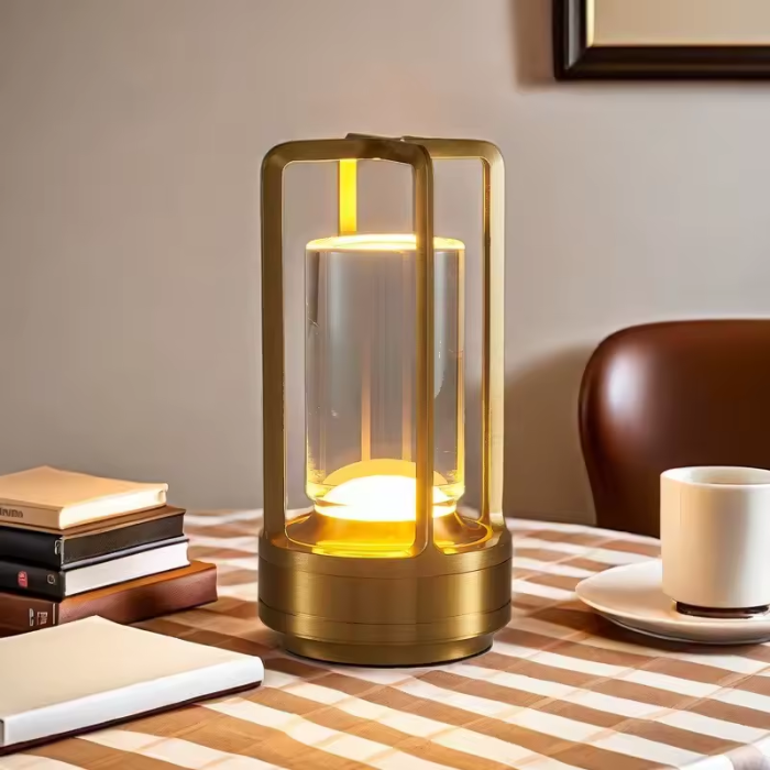 Cordless LED Table Lamp with Touch Control – Stylish for Home or Office