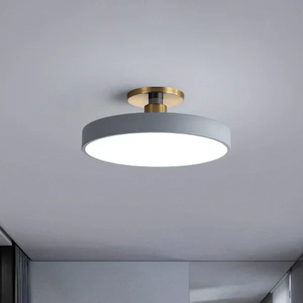 Minimalist LED Flush Mount Ceiling Light - Elegant Nordic Design