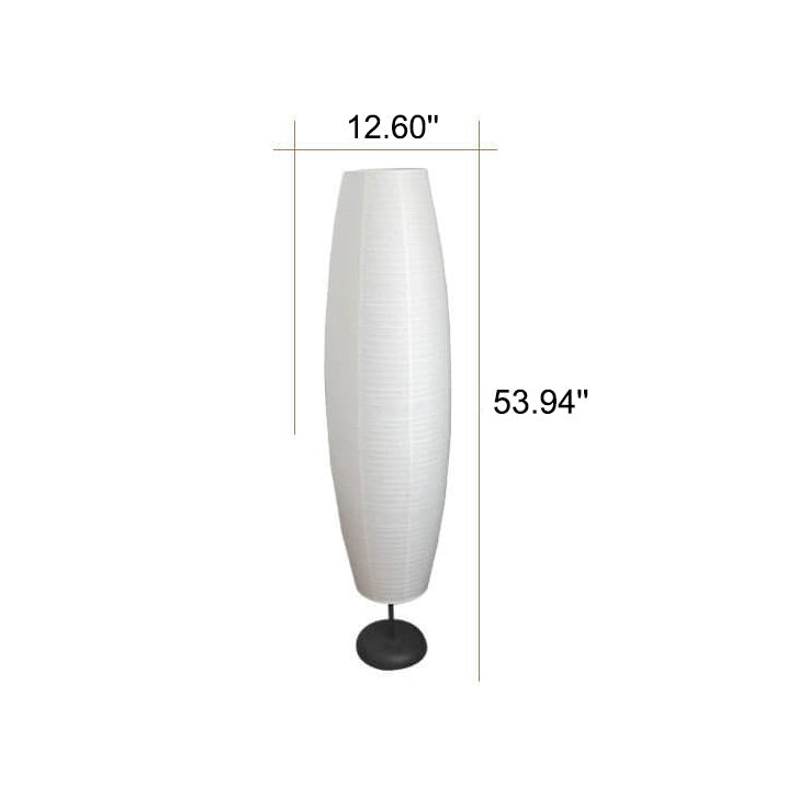 Sleek Contemporary Black Floor Lamp for Living Room Decor