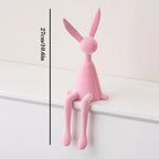 Unique Rabbit Art Sculptures for Home and Office Decoration
