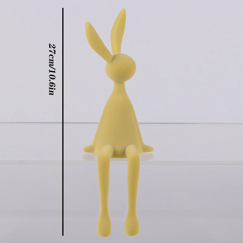 Unique Rabbit Art Sculptures for Home and Office Decoration