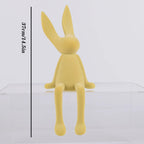 Unique Rabbit Art Sculptures for Home and Office Decoration