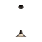 Adjustable Cord Glass Pendant Light – 5W Warm White LED Fixture
