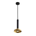Adjustable 12W LED Pendant Light with Wood Finish – Nordic Minimalist Design