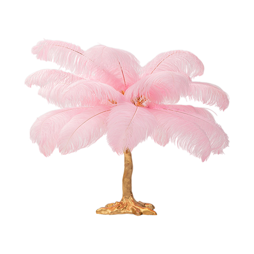Feather-Designed Standing Lamp – Nordic Floor Light for Living Room, Warm LED, Four Color Options
