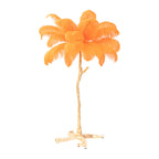 Feather-Designed Standing Lamp – Nordic Floor Light for Living Room, Warm LED, Four Color Options