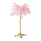 Feather-Designed Standing Lamp – Nordic Floor Light for Living Room, Warm LED, Four Color Options