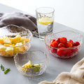 Glass Serving Bowls with Gold Trim – Scandinavian Design