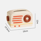 Vintage-Inspired Ceramic Tissue Dispenser