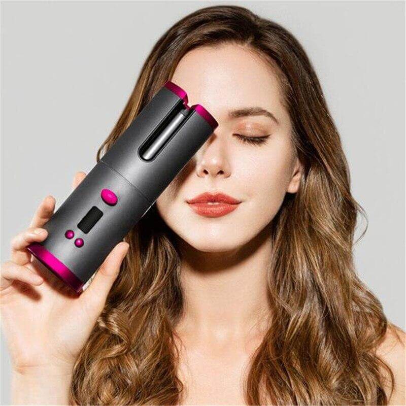 Wavesmith Wireless Curling Wand - Quick & Portable Styling