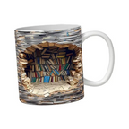 Literary Haven Mug - Your Bookshelf Companion
