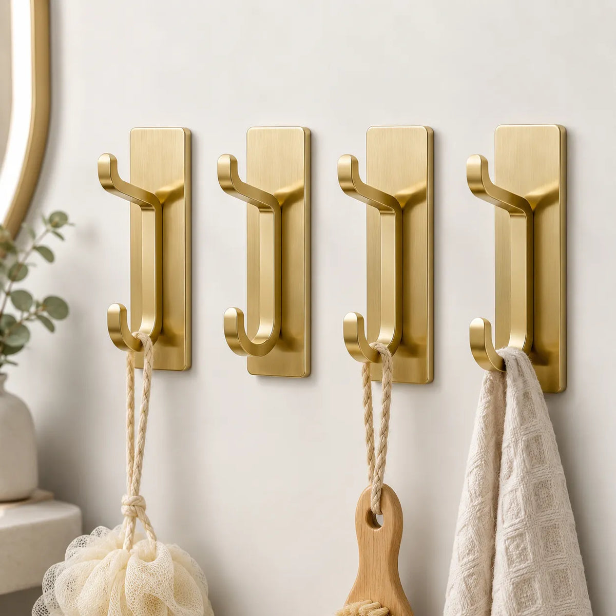 Stainless Steel Wall Hooks for Effortless Organization