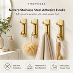 Stainless Steel Wall Hooks for Effortless Organization
