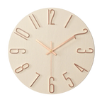 Quartz Wall Clock – Contemporary Minimalist Style for Living Room Décor