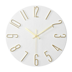 Quartz Wall Clock – Contemporary Minimalist Style for Living Room Décor