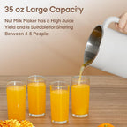 Electric Multi-Function Kitchen Appliance for Making Nut Milk