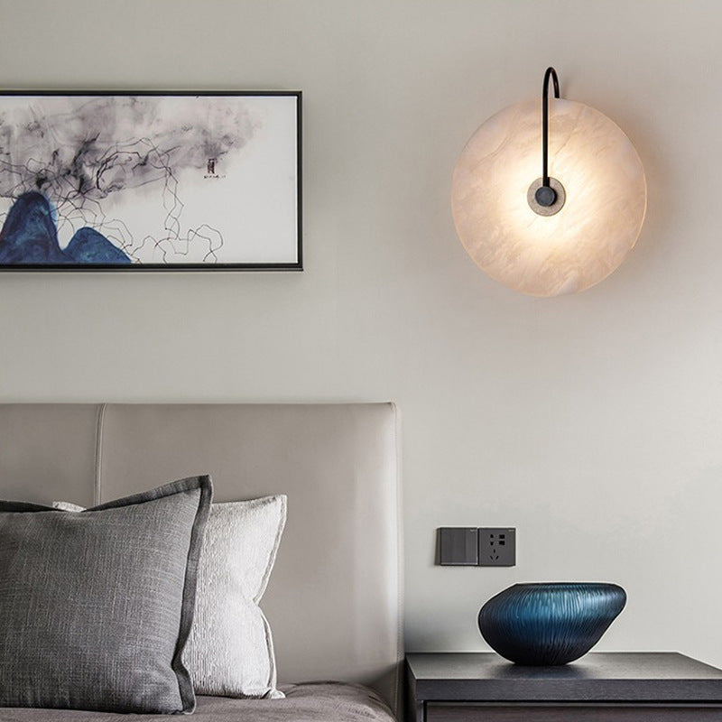 LED Wall Light in Minimalist Marble Design