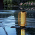 Warm Glow Solar Garden Lantern for Outdoor Lighting