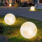 Solar-Powered Moon Lamp for Garden Decor