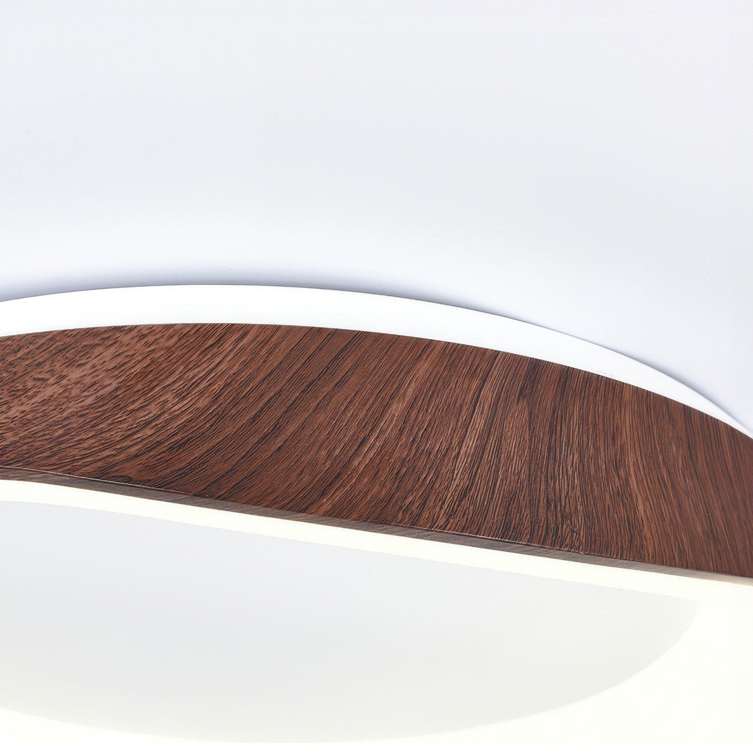 Ceiling Light with Artistic Wood Grain Design in Nordic Style