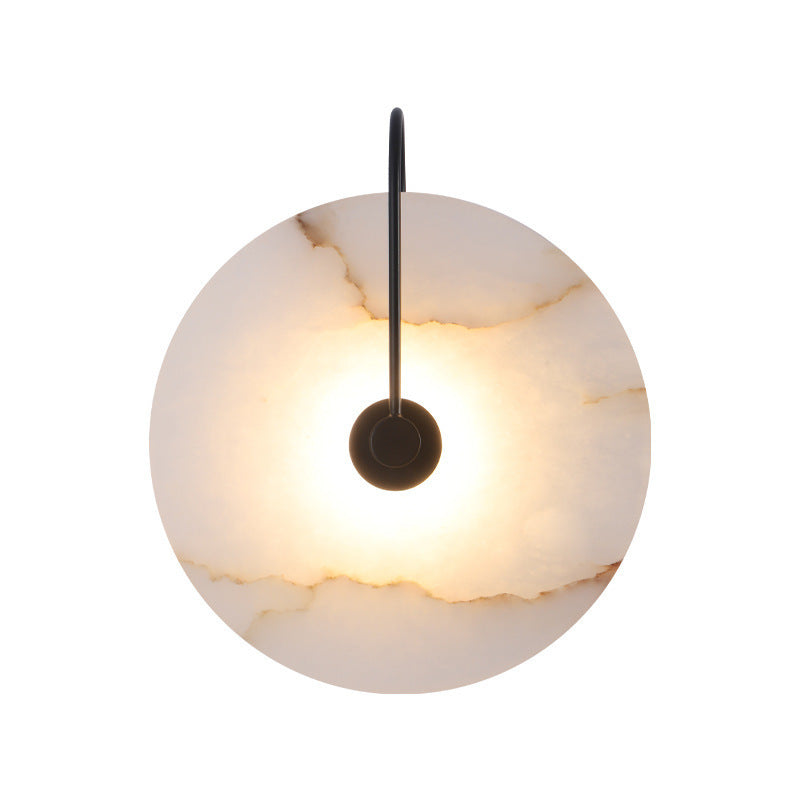 LED Wall Light in Minimalist Marble Design