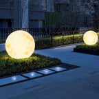 Solar-Powered Moon Lamp for Garden Decor