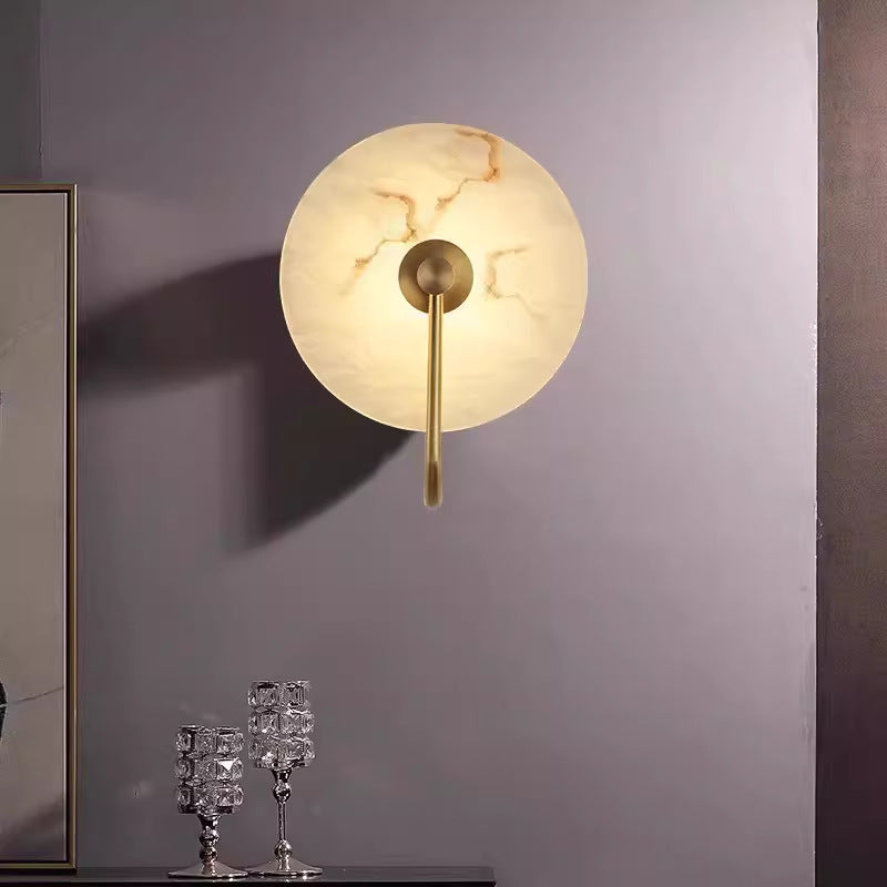 LED Wall Light in Minimalist Marble Design
