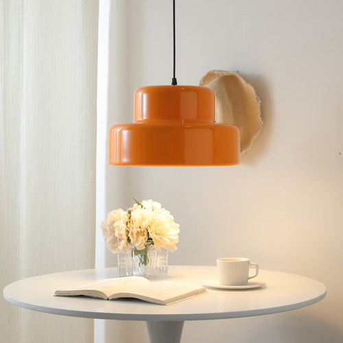 Ceiling Pendant Light in Retro Italian Bauhaus Style