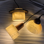 Retro Marble Hanging Light Fixture