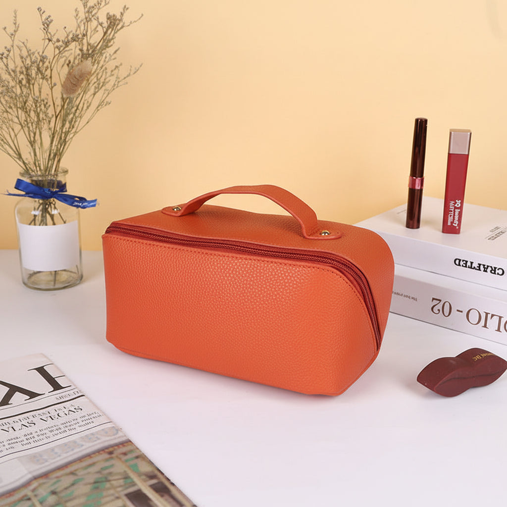 Large Capacity Toiletry Organizer - Travel Cosmetic Bag