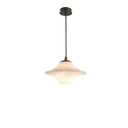Pendant Light with Marble Stone Design