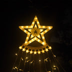Solar String Lights with LED Strands for Hanging Decoration
