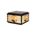 Post Light for Landscape with Solar Power Lantern
