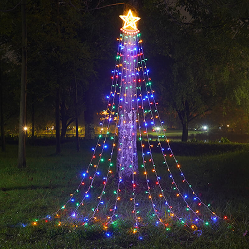 Solar String Lights with LED Strands for Hanging Decoration
