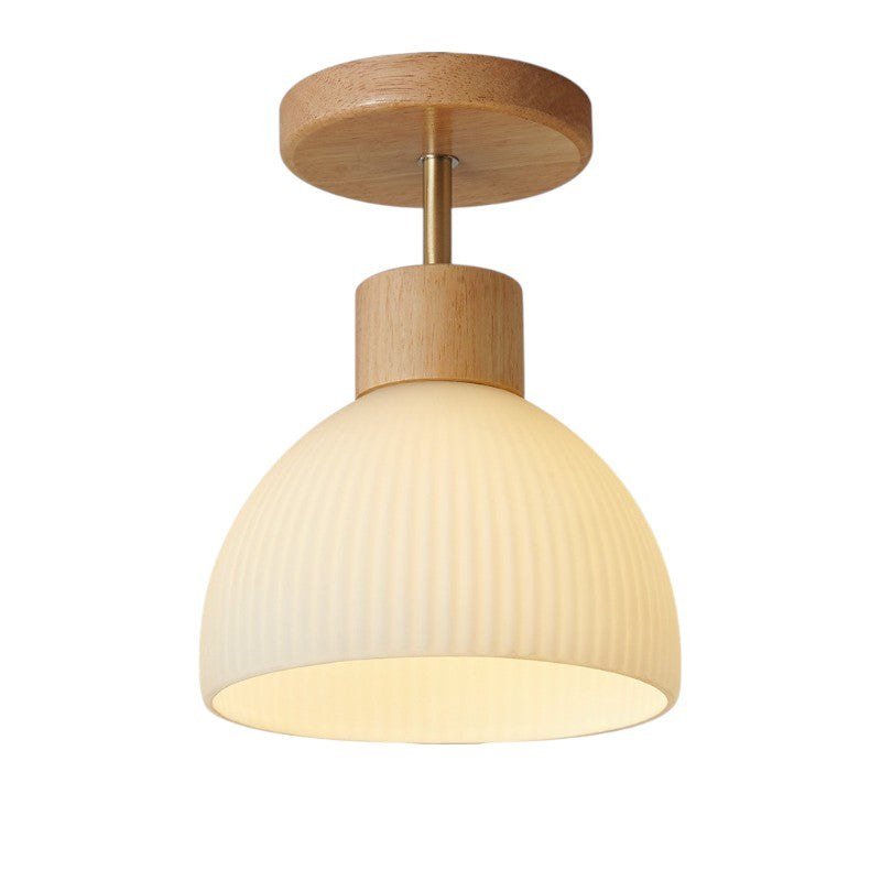 Ceiling Light Fixture in Scandinavian Wood Design