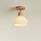 Ceiling Light Fixture in Scandinavian Wood Design