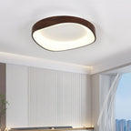 Ceiling Light with Artistic Wood Grain Design in Nordic Style